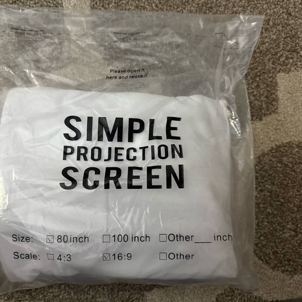 Projection Screen